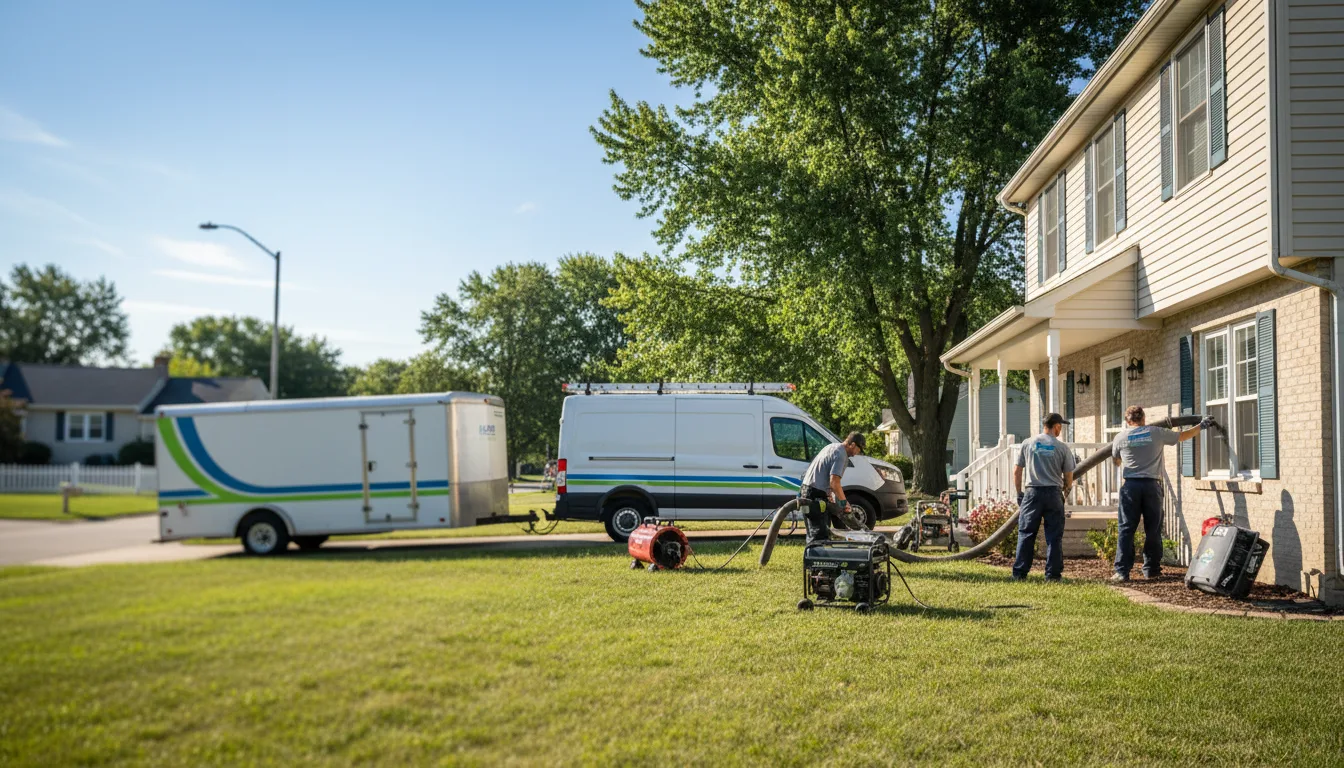 Flooded Basement Restoration And Cleanup With Repair in Clay Center, NE near me